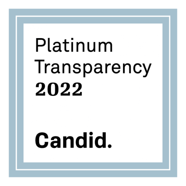 GuideStar/Candid Platinum Transparency Seal 2022