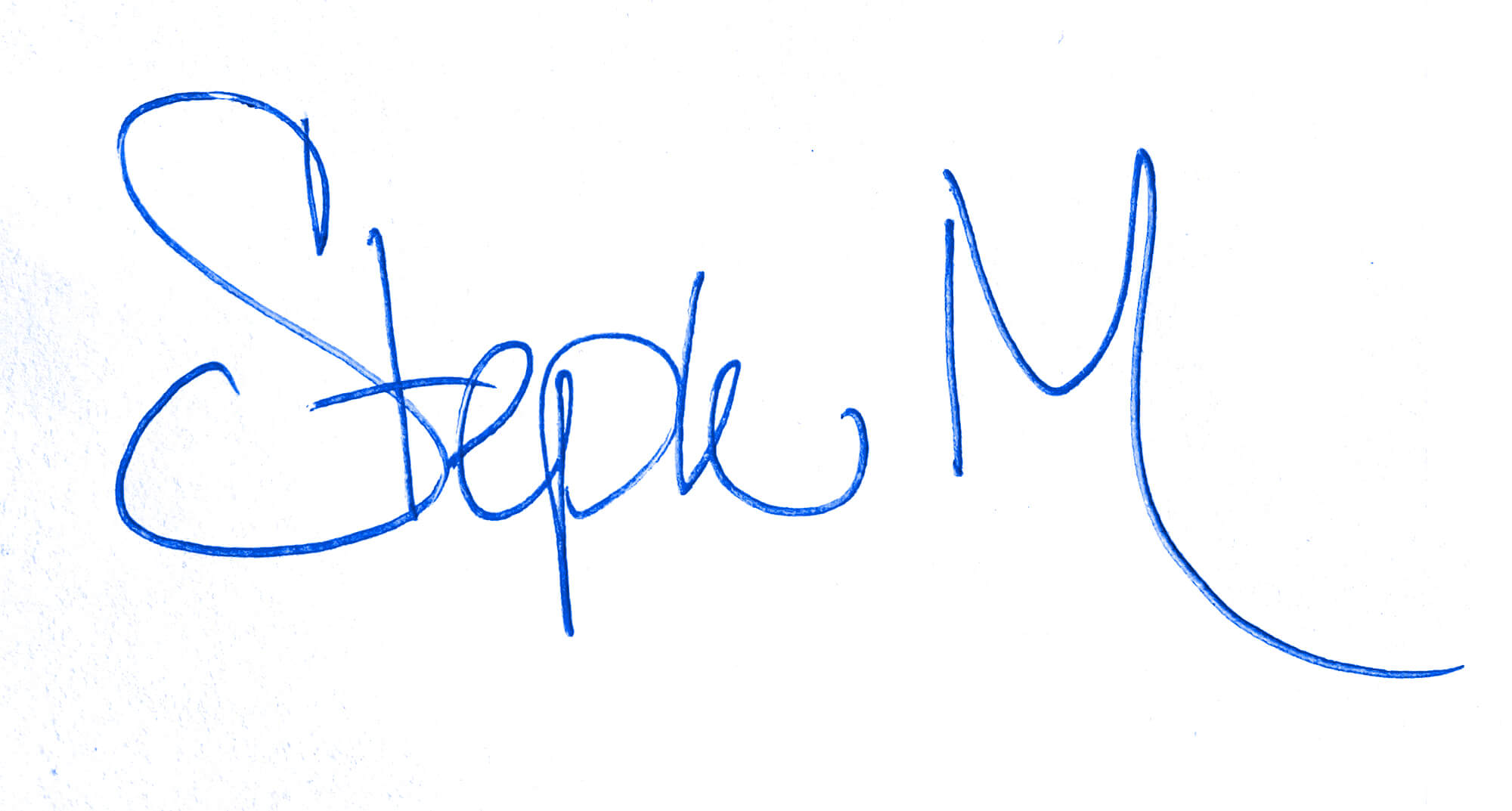 Steph Mahoney signature
